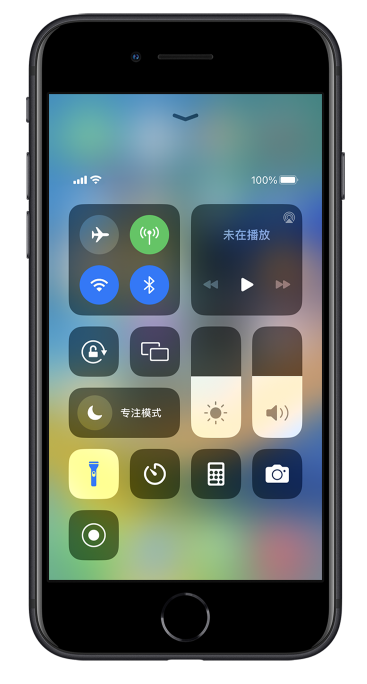 灵寿苹果14维修分享苹果iPhone 14 Pro手电筒开启方法 