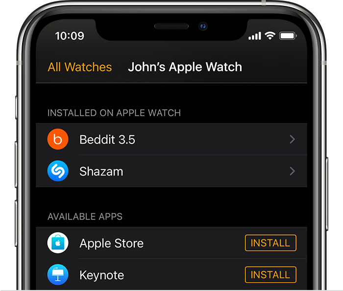 灵寿苹果手机维修分享如何在 Apple Watch 上下载应用 